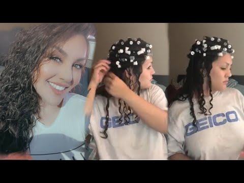 Видео: Как я делаю химическую завивку дома | Быстро и просто | Savannahxo28