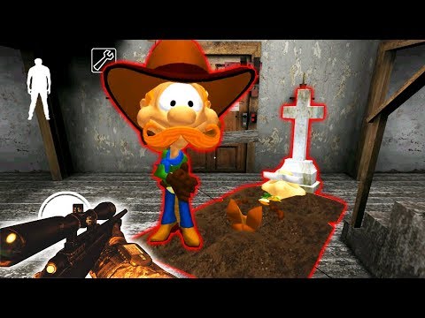 Видео: ЗЛОЙ КОВБОЙ СОСЕД ГРЕННИ КОНЦОВКА - Cowboy Neighbor Redemption