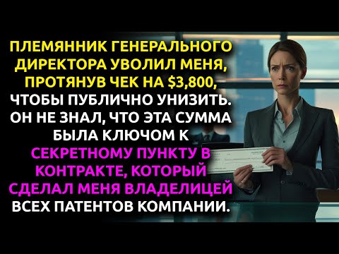 Видео: ОН думал, что унижает МЕНЯ, но его чек на $3800 сделал меня владелицей 70% ИХ БИЗНЕСА.