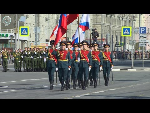 Видео: Парад Победы в Новосибирске | 9 мая 2019 года