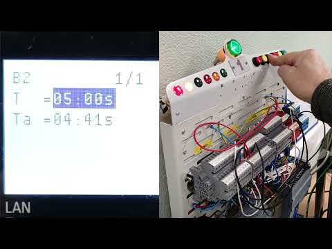 Видео: Siemens LOGO! - ввод функций с параметрами"вручную" с передней панели модуля. Часть 2