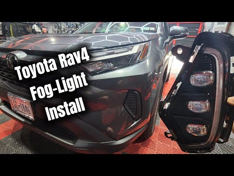 Видео: Установка лучших противотуманных фар для Toyota RAV4