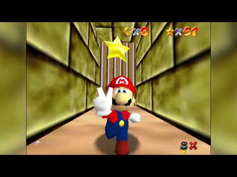 Видео: Super Mario Star (Хак от Mizu на Super Mario 64) - Прохождение от AlexSRMD, Часть 2 из 3