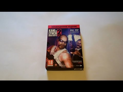Видео: Kane & Lynch 2: Dog Days Collector's Edition распаковка (unboxing)