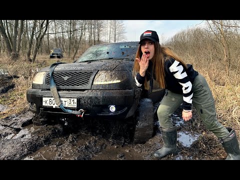 Видео: Делаем ставки! Уаз Патриот или Нива на блоках. Кто круче и проходимей на Бездорожье!!!