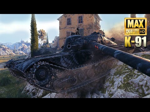 Видео: K-91: Thriller на карте Abbey - World of Tanks