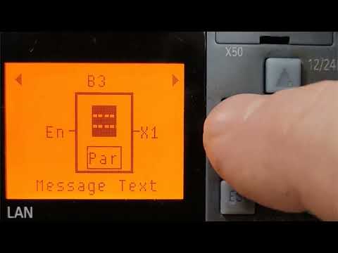 Видео: SIEMENS LOGO! – текстовые сообщения Message Text