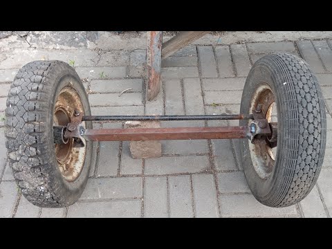 Видео: Самодельная балка для минитрактора и другой техники из металлома.🚜🤝🔥