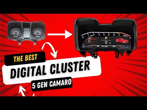 Видео: Новый цифровой кластер Camaro (Camaro 5-го поколения)