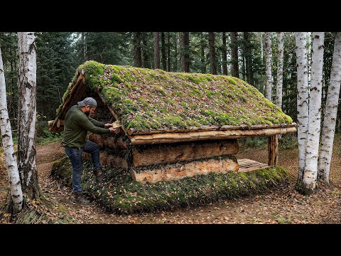 Видео: 3 ДНЯ ОДИН В ТАЙГЕ! СТРОЮ ГЛУХАРИНУЮ ИЗБУ от А до Я