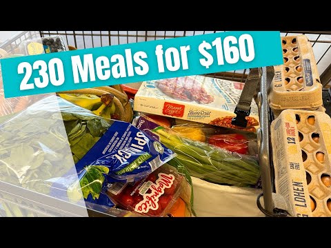 Видео: 200 блюд за 160 долларов | Бюджетные обеды | План питания на случай чрезвычайной ситуации с проду...