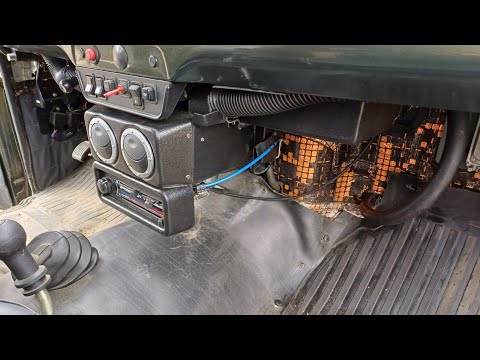 Видео: УАЗ Хантер новая мощная печка!