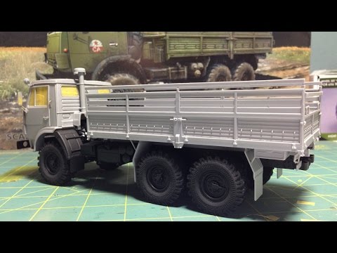 Видео: КАМАЗ-4310 (ICM) Часть 3