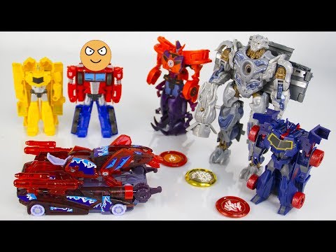 Видео: Автоботы и Дикие Скричеры напали на базу десептиконов.