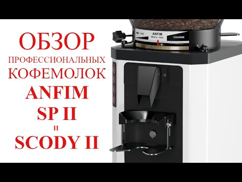 Видео: Обзор профессиональных кофемолок Anfim SCODY II и SP II от Мадиан
