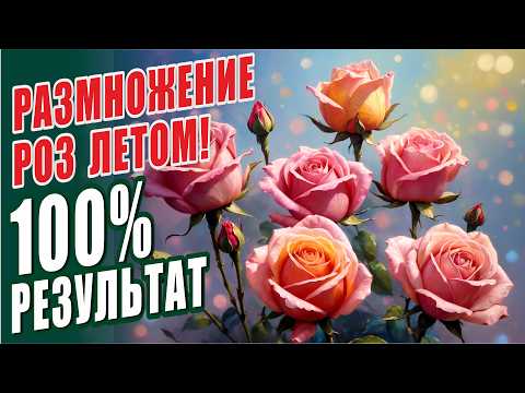 Видео: ЧЕРЕНКОВАНИЕ РОЗ ЛЕТОМ 100% РЕЗУЛЬТАТ! ПРОСТОЙ И ЭФФЕКТИВНЫЙ СПОСОБ!РАЗМНОЖЕНИЕ РОЗЫ В САДУ.