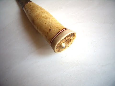 Видео: Фурнитура для ножей финского типа (Лука)