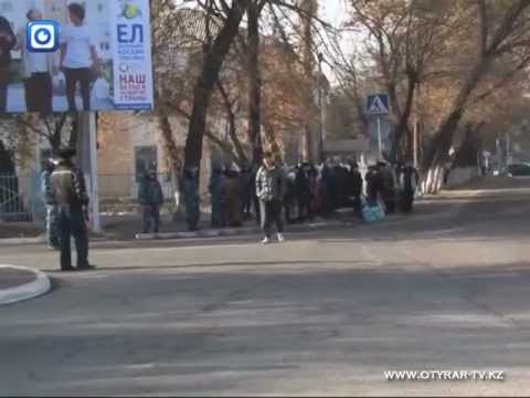 Видео: В Таразе прощались с погибшими полицейскими