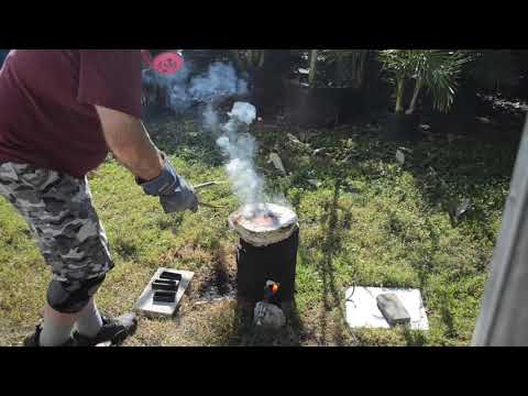 Видео: Литье слитков и электролитическое рафинирование моих медных отходов цемента