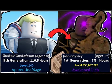 Видео: Сколько лет может достичь ваш игрок по канону...? (Анализ мира Garbage Arcane Odyssey)