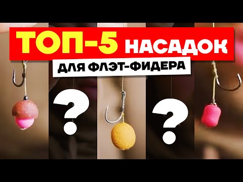 Видео: Лучшие НАСАДКИ для Ловли на ФЛЭТ-ФИДЕР! ТОП-5 насадок, которые должны быть у каждого рыбака!