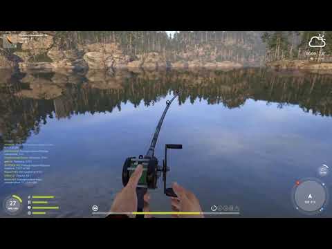 Видео: Russian Fishing 4: sal 500 и первый трофей ))