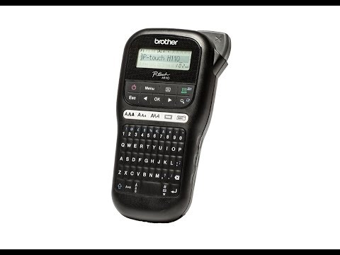 Видео: Обзор принтера Brother P-touch PT-H110