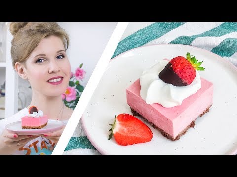 Видео: 🍓КЛУБНИЧНЫЙ ЧИЗКЕЙК- СУФЛЕ БЕЗ ВЫПЕЧКИ 🍓