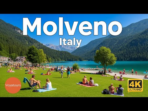 Видео: Molveno, Доломиты 🇮🇹 Идеальное Место Для Лета 2025 Года! (Пешеходная Экскурсия В Формате 4K)