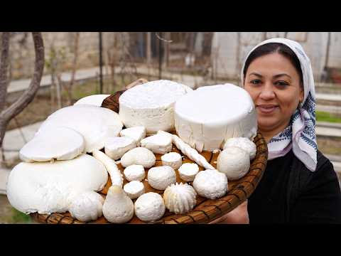 Видео: Тяжелая Жизнь Фермера: От Фермы до стола Сметана Сыр Моцарелла и Чечил