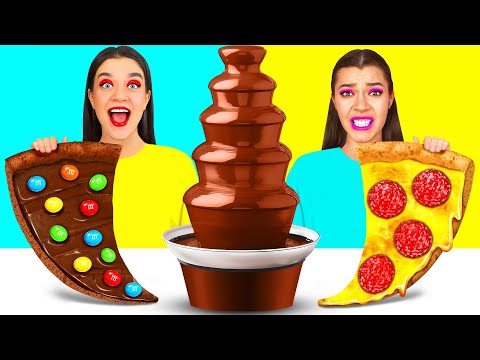 Видео: Шоколадный Фонтан Челлендж | Смешные Моменты c Craft4Fun Challenge