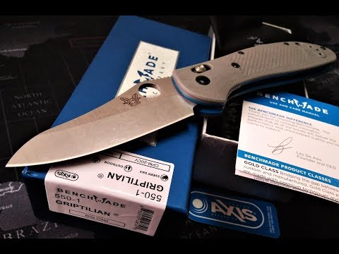 Видео: Копия ножа Benchmade Griptilian 550-1(China). Лучше один раз увидеть!