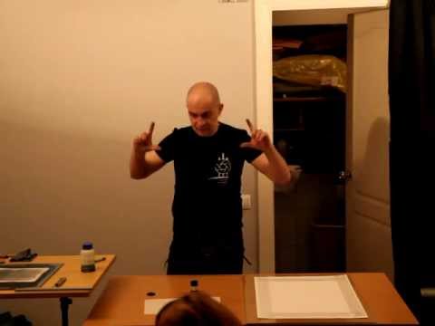 Видео: Масляная печать с Максимом Железняковым (часть двенадцатая)
