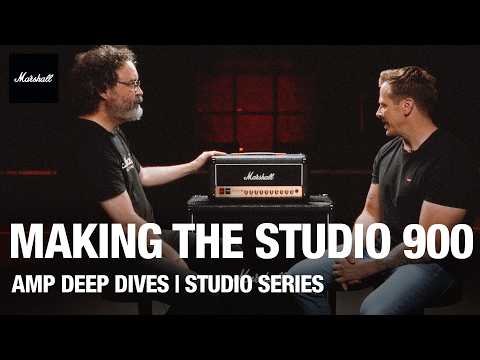 Видео: Создание Studio 900 и серии Studio | Подробности об усилителях | Marshall