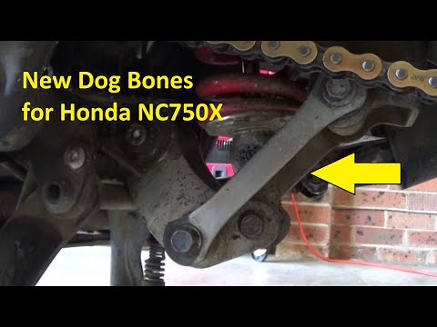 Видео: Дайте собаке косточку... Новые собачьи косточки для моей Honda NC750X