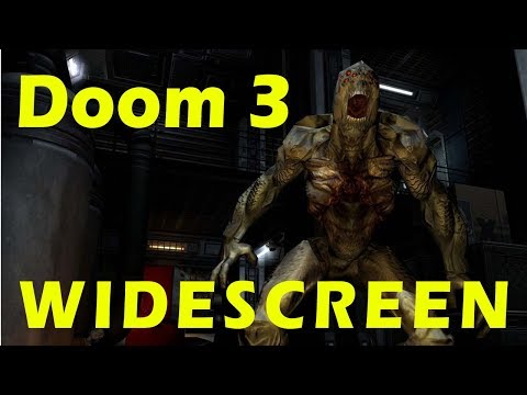 Видео: Изменение Doom 3 для широкоэкранного режима (1080 x 1920)