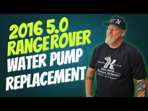 Видео: Замена водяного насоса Range Rover 5.0 2016 года