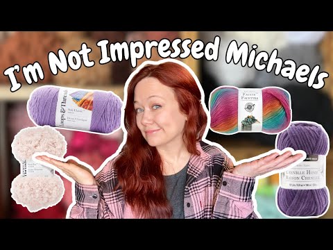 Видео: Впервые пробую пряжу Loops And Threads (то есть, я была разочарована 29 минут подряд)