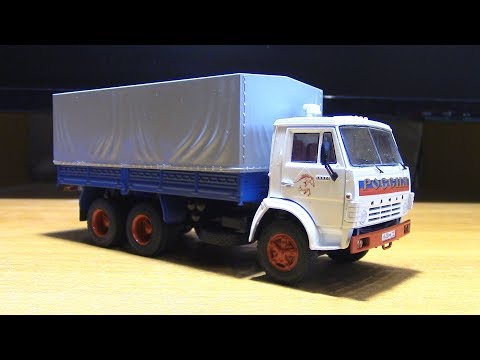 Видео: Сборка КАМАЗ 5320 AVD models