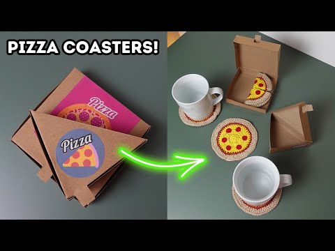 Видео: Пицца, которая превращается в подставки? ДА! Давайте сделаем это! Брунатичность крючком