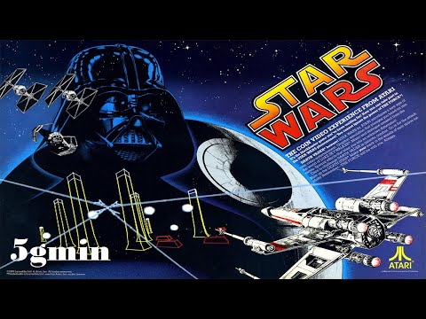 Видео: Первая игра Star wars на ПК. Обзор Star Wars [1983]. Без комментариев.