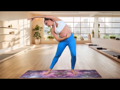 Видео: Гимнастика для беременных. Занятие 2/10. Осанка, укрепления спины и профилактика боли. 