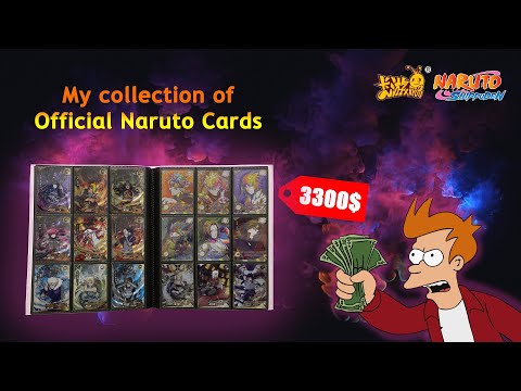 Видео: МОЯ ОФИЦИАЛЬНАЯ КОЛЛЕКЦИЯ КАРТ Naruto🍥 Kayou. OFFICIAL NARUTO CARD COLLECTION OVERVIEW