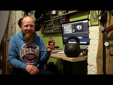 Видео: Покраска гири 16кг