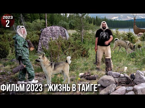 Видео: Как они обживались в тайге. Жизнь в тайге с женой и собаками. 3800км по рекам Сибири. Отшельники. 2с