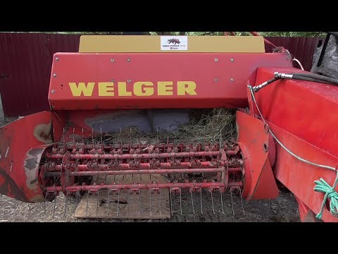 Видео: Ремонт ПОДБОРЩИКА на Пресс Подборщике WELGER AP 42 !