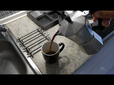Видео: Приготвяне на кафе в кафеварка кубинка
