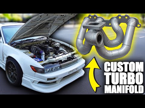 Видео: Изготовление индивидуального коллектора TURBO — SR20 S13