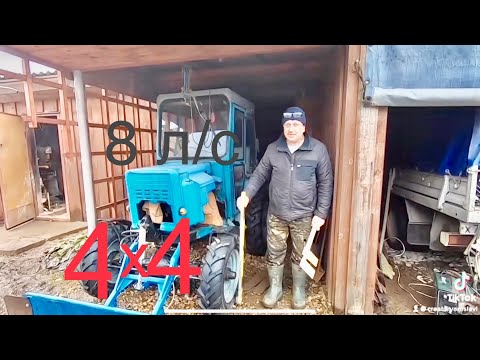 Видео: Самодельный трактор за 1.500.000 рублей.