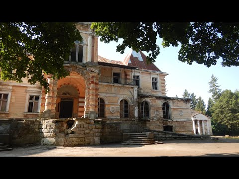 Видео: Палац Жевуських-Лянцкоронських (Франкопіль) у  Роздолі